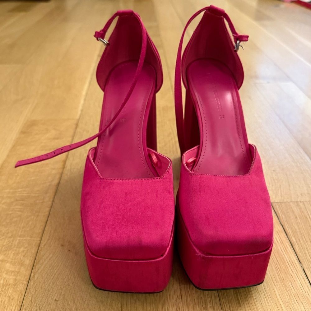 Women's Pink Platform Heels